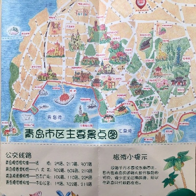 青岛市旅游景点地图的相关长尾关键词有哪些