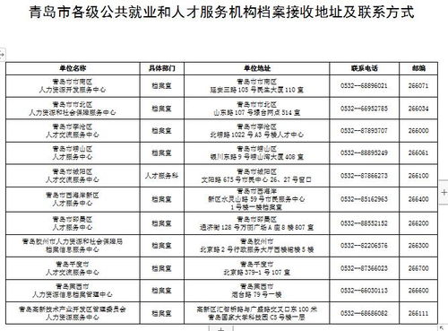 青岛档案查询的相关长尾关键词有哪些