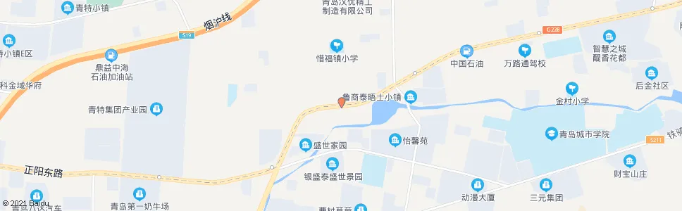 请问青岛市，惜福镇在青岛什么地方？